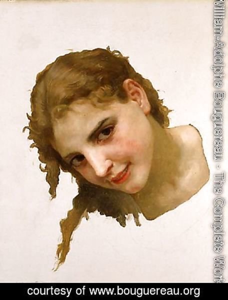 William-Adolphe Bouguereau - Jeune fille de La Rochelle 1895