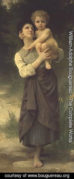 William-Adolphe Bouguereau - Mother and Child, 1887