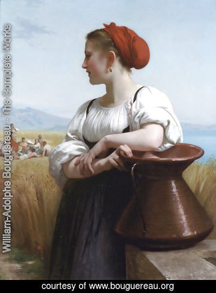 William-Adolphe Bouguereau - Moissonneuse (The Harvester)