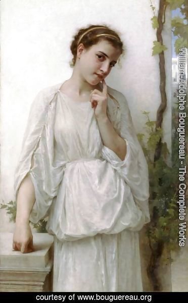William-Adolphe Bouguereau - Reverie (Revery)