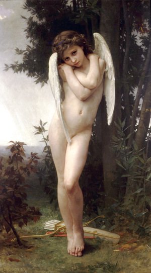 William-Adolphe Bouguereau - L'Amour Mouille (Wet Cupid)