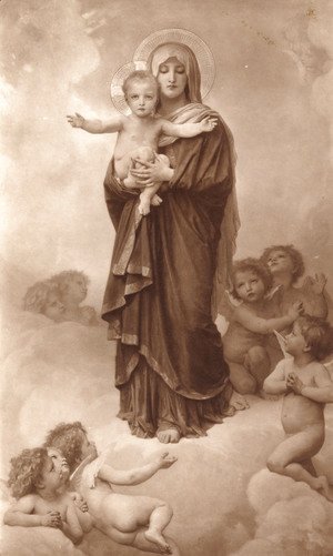 William-Adolphe Bouguereau - Notre-Dame des Anges (Our Lady of the Angels)