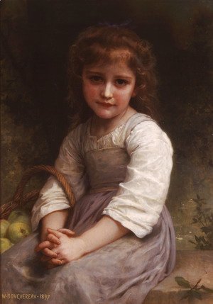 William-Adolphe Bouguereau - Les pommes (Apples)