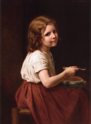 William-Adolphe Bouguereau - La soupe (Soup)
