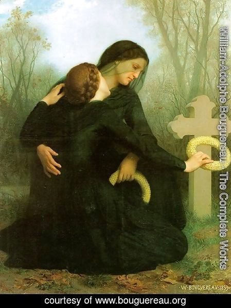 William-Adolphe Bouguereau - Le Jour des Morts