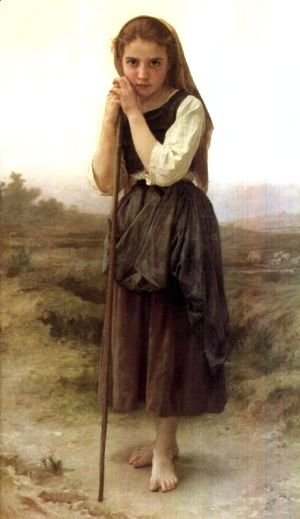 William-Adolphe Bouguereau - The Little Shepherdess