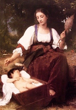 William-Adolphe Bouguereau - Berceuse [Lullaby]