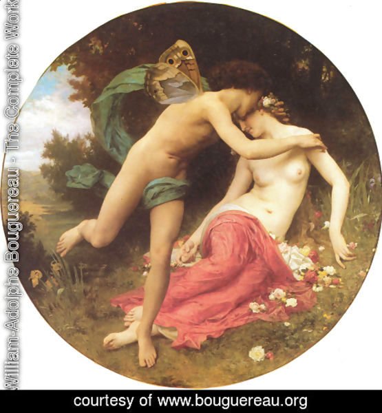 William-Adolphe Bouguereau - Flore et Zephyre [Flora and Zephyr]