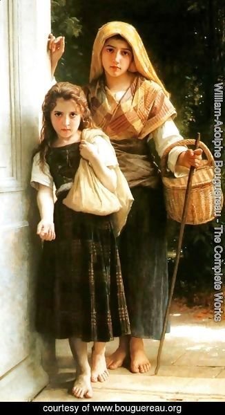 William-Adolphe Bouguereau - Petites mendiantes [Little beggars]