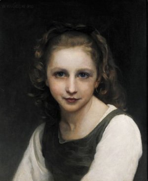 William-Adolphe Bouguereau - Portrait of a Young Girl 2