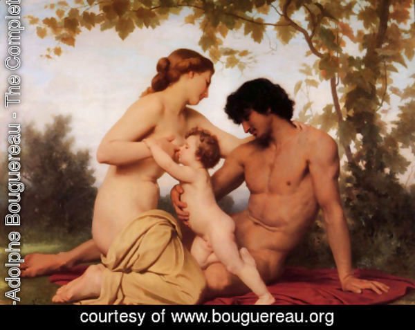 William-Adolphe Bouguereau - Family Time