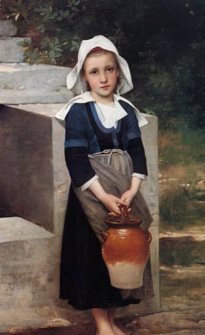 William-Adolphe Bouguereau - Girl by the Well