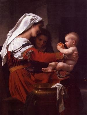 William-Adolphe Bouguereau - Maternal Admiration