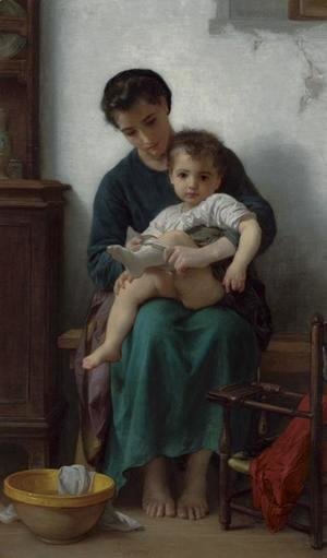 William-Adolphe Bouguereau - The Big Sister