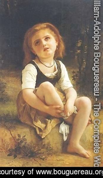William-Adolphe Bouguereau - The Little Wound