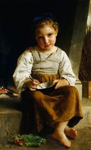William-Adolphe Bouguereau - The Porridge