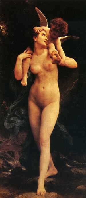 William-Adolphe Bouguereau - Venus and Cupid