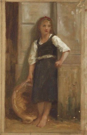 William-Adolphe Bouguereau - Etude pour La fille du pecheur