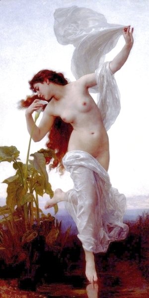 William-Adolphe Bouguereau - Dawn (L'Aurore)