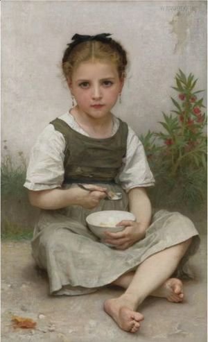 William-Adolphe Bouguereau - Le Dejeuner Du Matin