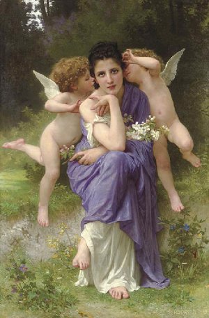 William-Adolphe Bouguereau - Songs of Spring