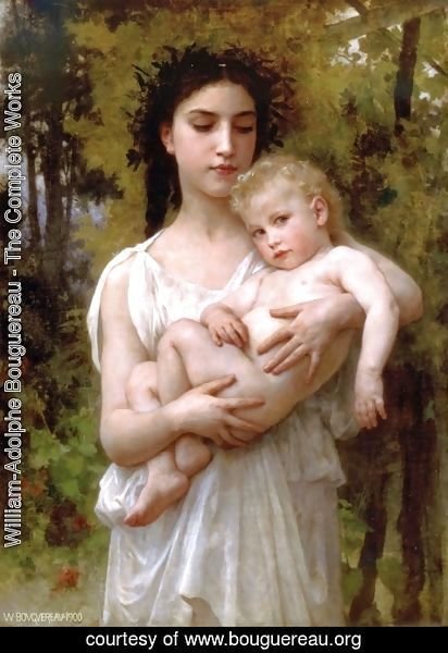 William-Adolphe Bouguereau - The younger brother