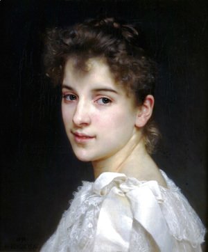 William-Adolphe Bouguereau - Gabrielle Cot 1890