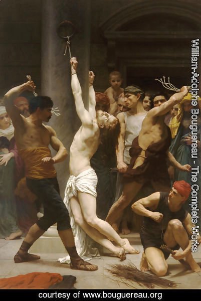 William-Adolphe Bouguereau - The Flagellation Of Christ