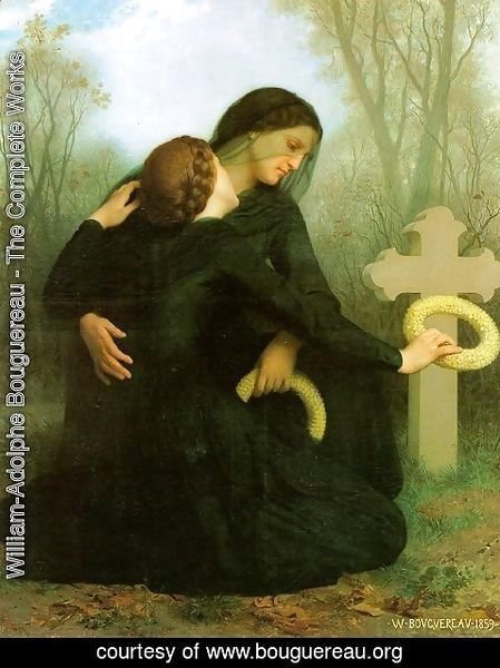 William-Adolphe Bouguereau - All Saints' Day (Le jour des morts) 1859