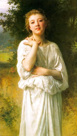 William-Adolphe Bouguereau - Girl 1895