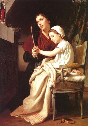 William-Adolphe Bouguereau - The Thanks Offering 1867