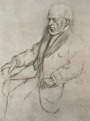 Portrait of Adolf von Menzel (1815-1905), 1902