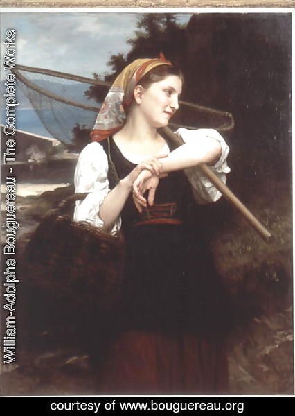 William-Adolphe Bouguereau - Daughter of Fisherman 1872
