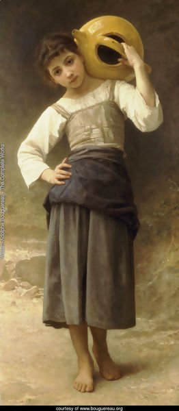 The Water Girl (Young Girl Going to the Spring) 1885
