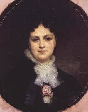 William-Adolphe Bouguereau - Portrait of Miss Addison Head of San Francisco