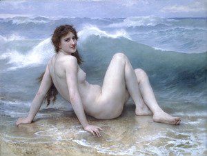 William-Adolphe Bouguereau - La Vague (The Wave)