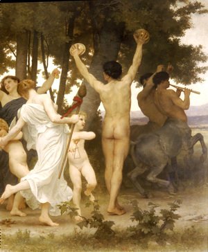 La Jeunesse de Bacchus [detail: right] (The Youth of Bacchus)