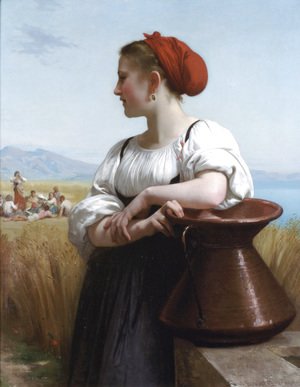 William-Adolphe Bouguereau - Moissonneuse (The Harvester)