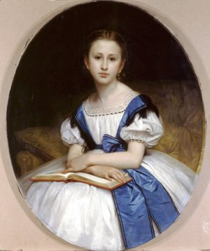William-Adolphe Bouguereau - Portrait de Mlle Brissac (Portrait of Miss Brissac)