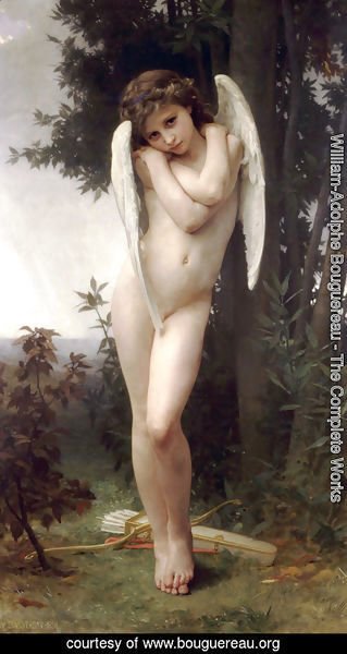William-Adolphe Bouguereau - L'Amour Mouille (Wet Cupid)