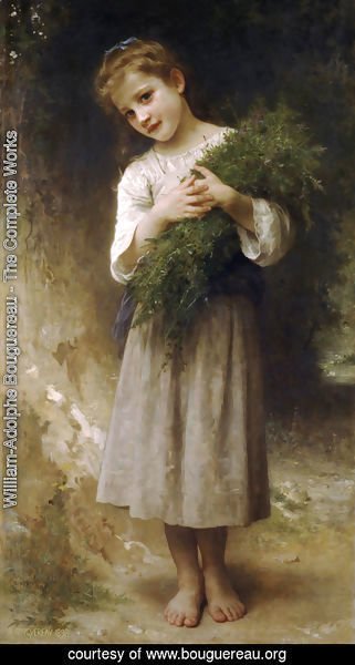 William-Adolphe Bouguereau - Retour des champs (Returned from the fields)