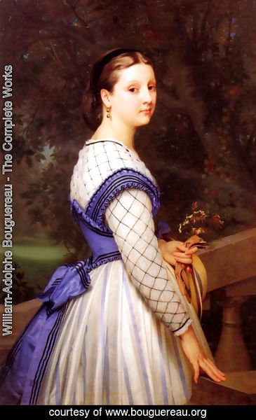 William-Adolphe Bouguereau - La Comtesse de Montholon (The Countess de Montholon)