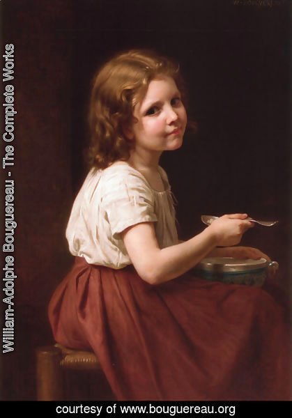 William-Adolphe Bouguereau - La soupe (Soup)