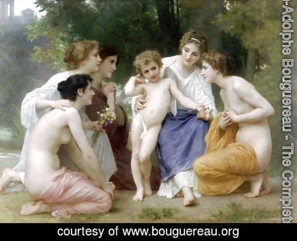 William-Adolphe Bouguereau - L'admiration