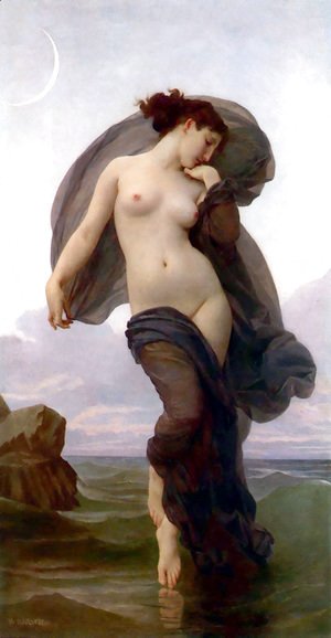 William-Adolphe Bouguereau - La Crepuscule