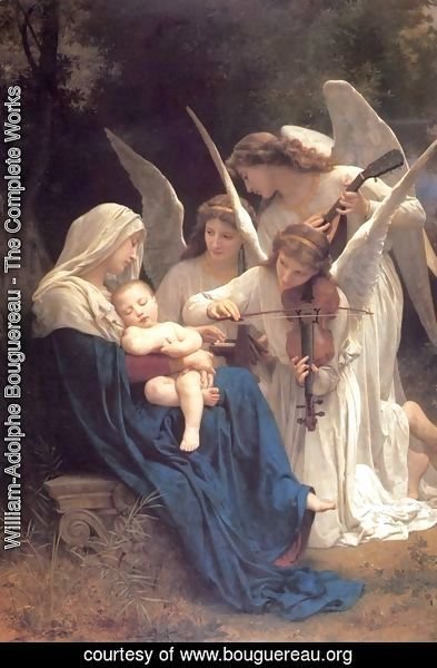 William-Adolphe Bouguereau - Song of the Angels