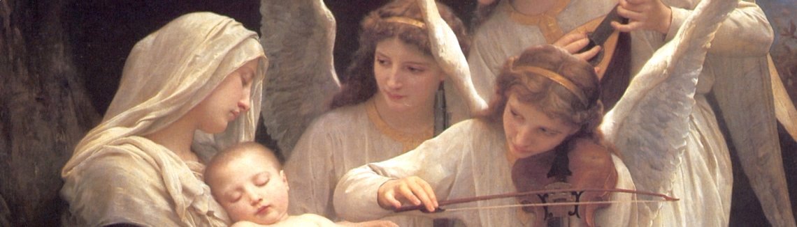William-Adolphe Bouguereau - Song of the Angels