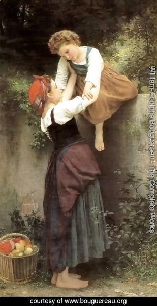 William-Adolphe Bouguereau - The Little Marauders