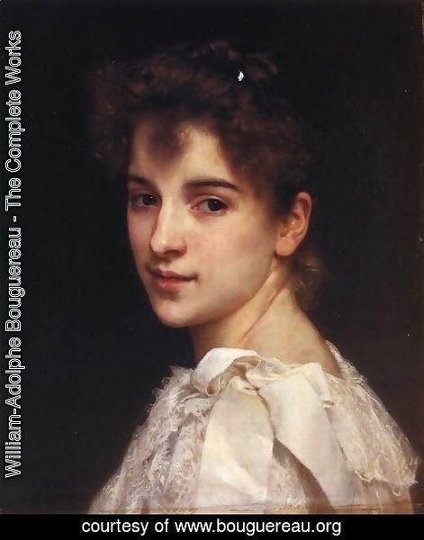 William-Adolphe Bouguereau - Portrait of Gabrielle Drienza