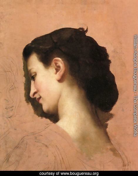 Study of a Young Girl's Head